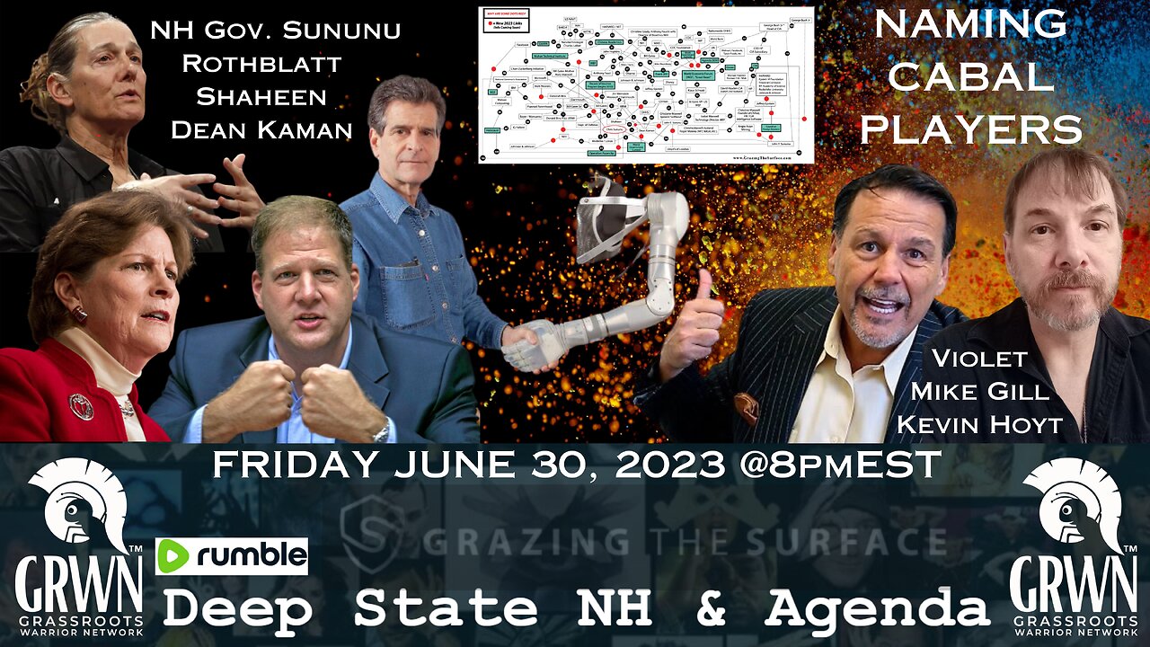 NEW HAMPSHIRE + THE WORLD CABAL; right under our noses AND FEET (lots of NAMES)