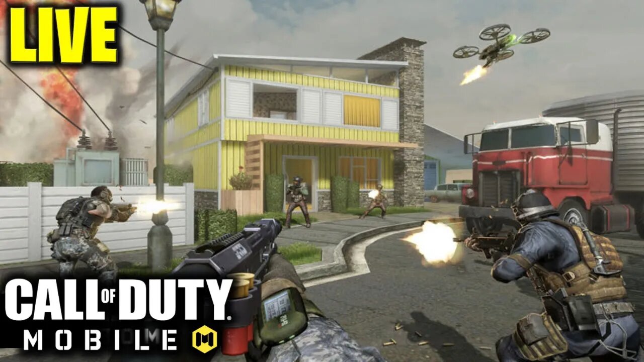 COD MOBILE LIVE - JOGANDO CODM COM INSCRITOS - COMO SUBIR DE NÍVEL