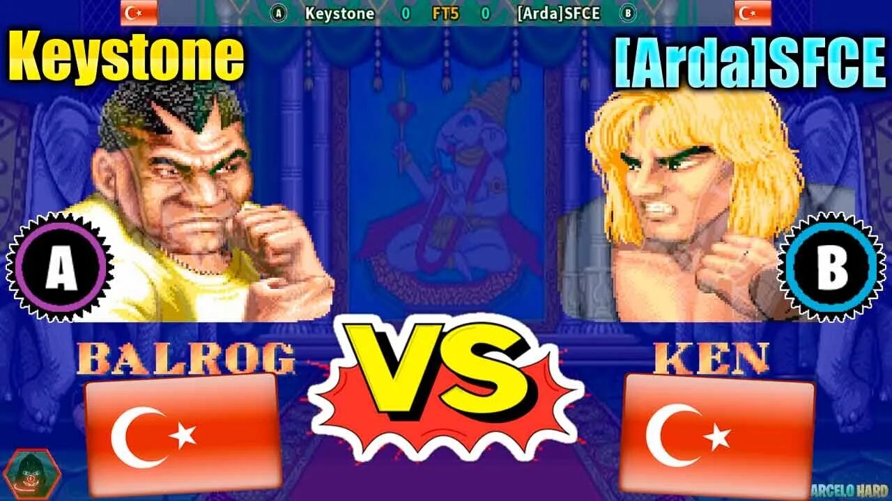 Street Fighter II': Champion Edition (Keystone Vs. [Arda]SFCE) [Turkey Vs. Turkey]