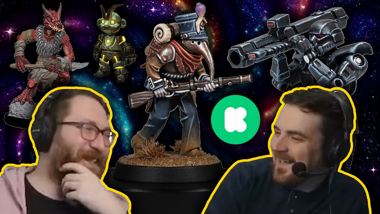 Kickstarter Miniatures 18 - Outside the Box - Tom and Ben