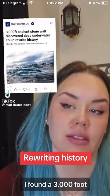 How about that? Looks like someone is lying to us about our past. Question is who and why?