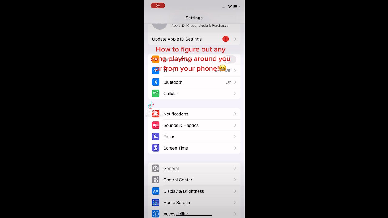 How to use music recognition on iPhone