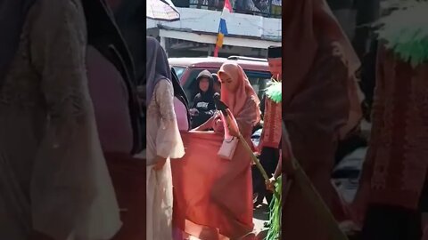 KARNAVAL HUT RI KE 77 DI KEC JARAI. DENGAN TEMA. ADAT ISTIADAT BUDAYA PENGANTIN Sumatera Selatan