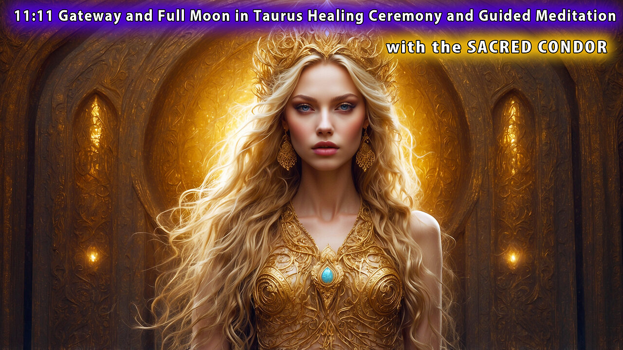 11:11 Gateway and Full Moon in Taurus Healing Ceremony and Guided Meditation 🕉 (clip from patreon)