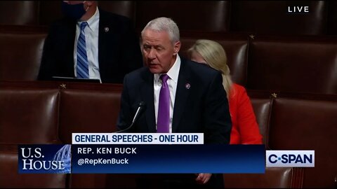 Rep Ken Buck Delivers Floor Speech on Cancel Culture, May 11, 2021