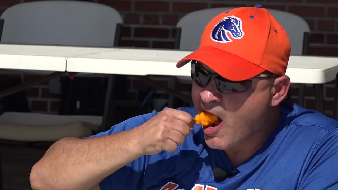 Hot pepper eating contest wows crowd at the Nampa Farmers Market