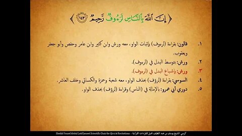 9 الربع التاسع سيقول السفهاء