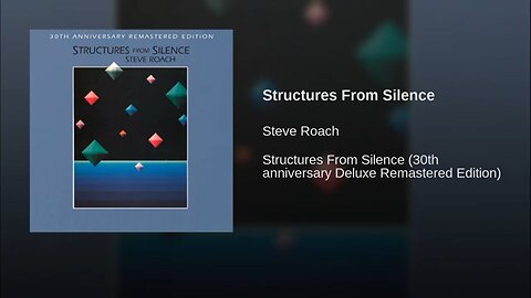 Steve Roach ~ Structures from Silence