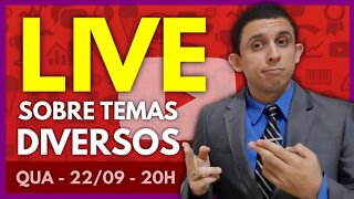 LIVE sobre temas diversos | QuintEssência