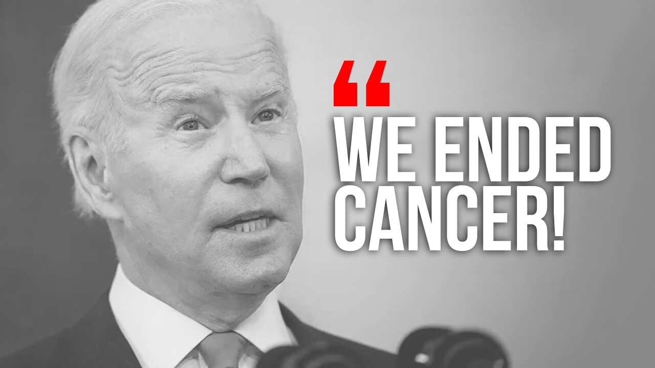 JOE BIDEN FACES MOCKERY OVER CLAIM OF ENDING CANCER CRISIS