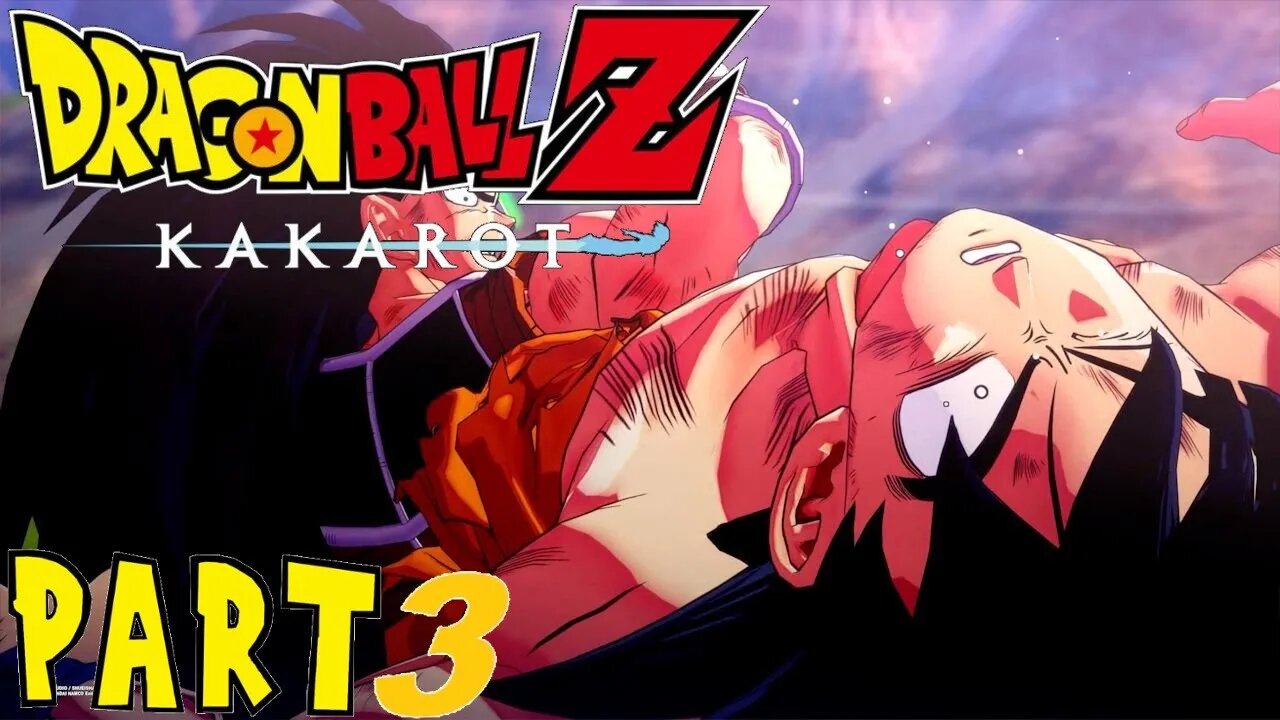 Dragon Ball Z Kakarot Let's Play Walkthrough (PS4 Gameplay) Part 3 | BROTHER VS BROTHER