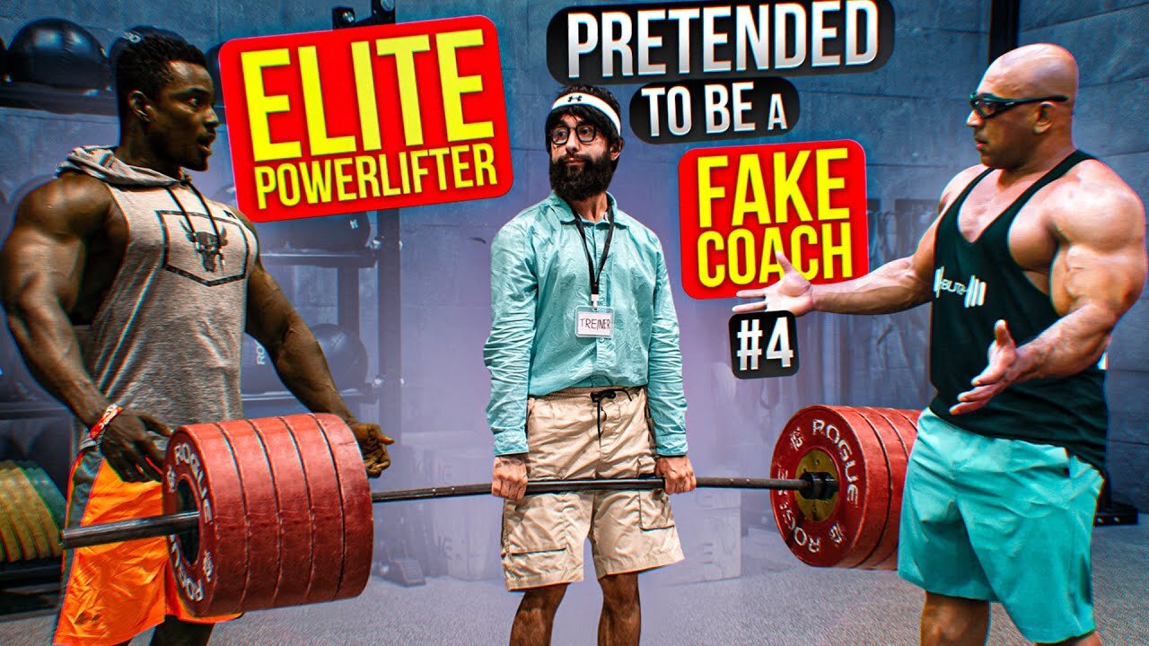 Elite Powerlifter Pretended to be a FAKE TRAINER | Anatoly Aesthetics in Public