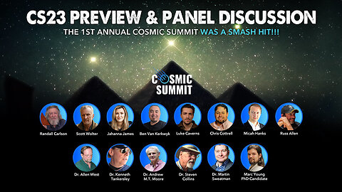 Cosmic Summit '23 speakers convene