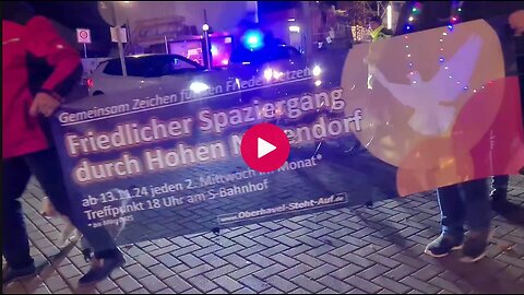 13.11.2024 - Friedlicher Spaziergang am Mittwoch in Hohen Neuendorf - Brandenburg