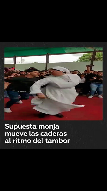 Una 'monja bailarina' revoluciona celebración escolar