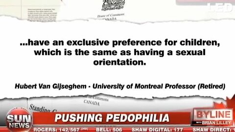 pedos accepted by society on horizon, prepare for 2nd coming now!