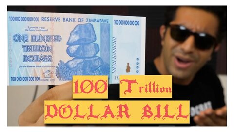 The Real Story Behind The 100 Trillion Dollar Bill