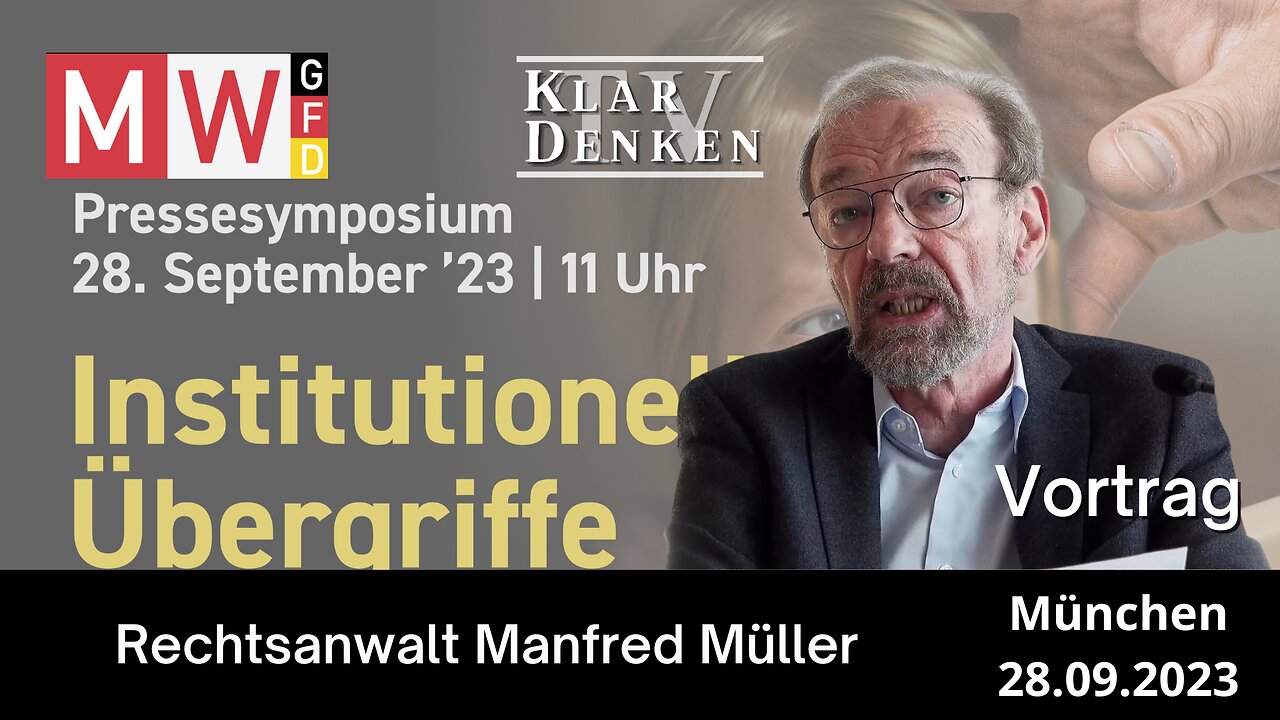 RA Manfred Müller - Die Aufhebung des Rechtsstaatsprinzips in Familiensachen