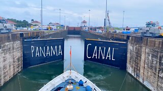 Panama Canal Transit - United States Coast Guard - Time Lapse