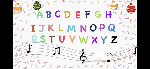 Learning the Alphabet song A-Z