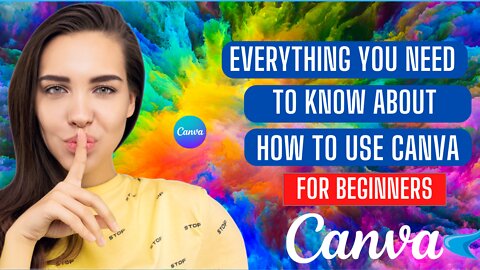 How to use CANVA for Beginners [ Canva Tutorial 2022 ]