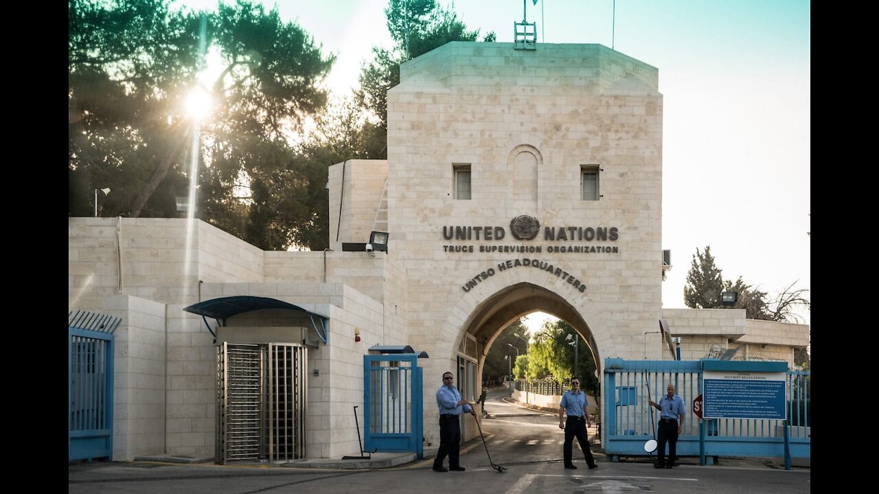 Hill of Evil Counsel & the UN hq in Jerusalem. Zion & the Temple of Solomon.The Ring of Power