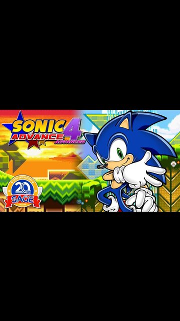 Sonic Advance 4 e Sonic Advance remaster foi lançado #shorts