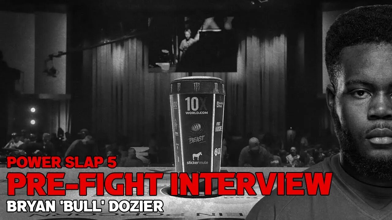 Power Slap 5 Pre-Fight Interview Bryan Dozier