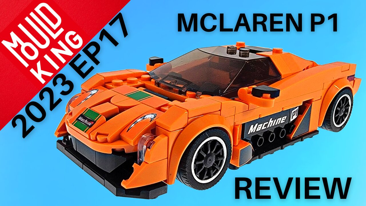 Mould King - McLaren P1 (27004) (Mini Famous Car Series) (Lego Alternate Build)