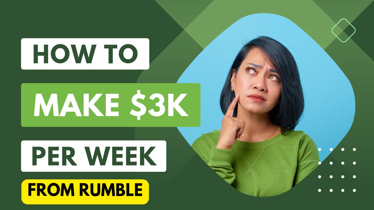 How to make money from Rumble