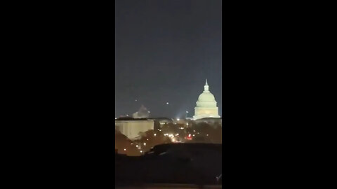 Drones circle the Capitol Building- they're in DC now-