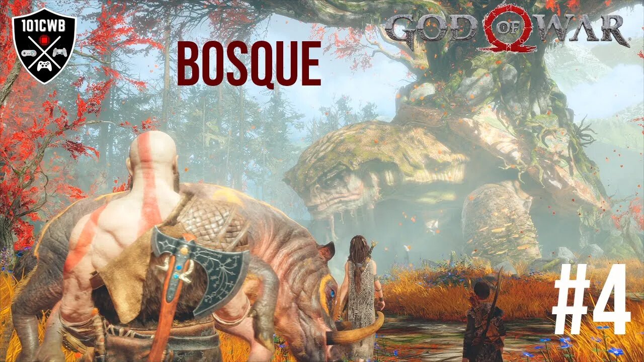 God of War #4 BOSQUE - PS4 Pro 1440p 60fps - Gameplay/Walkthrough Completo #godofwar #ps4pro