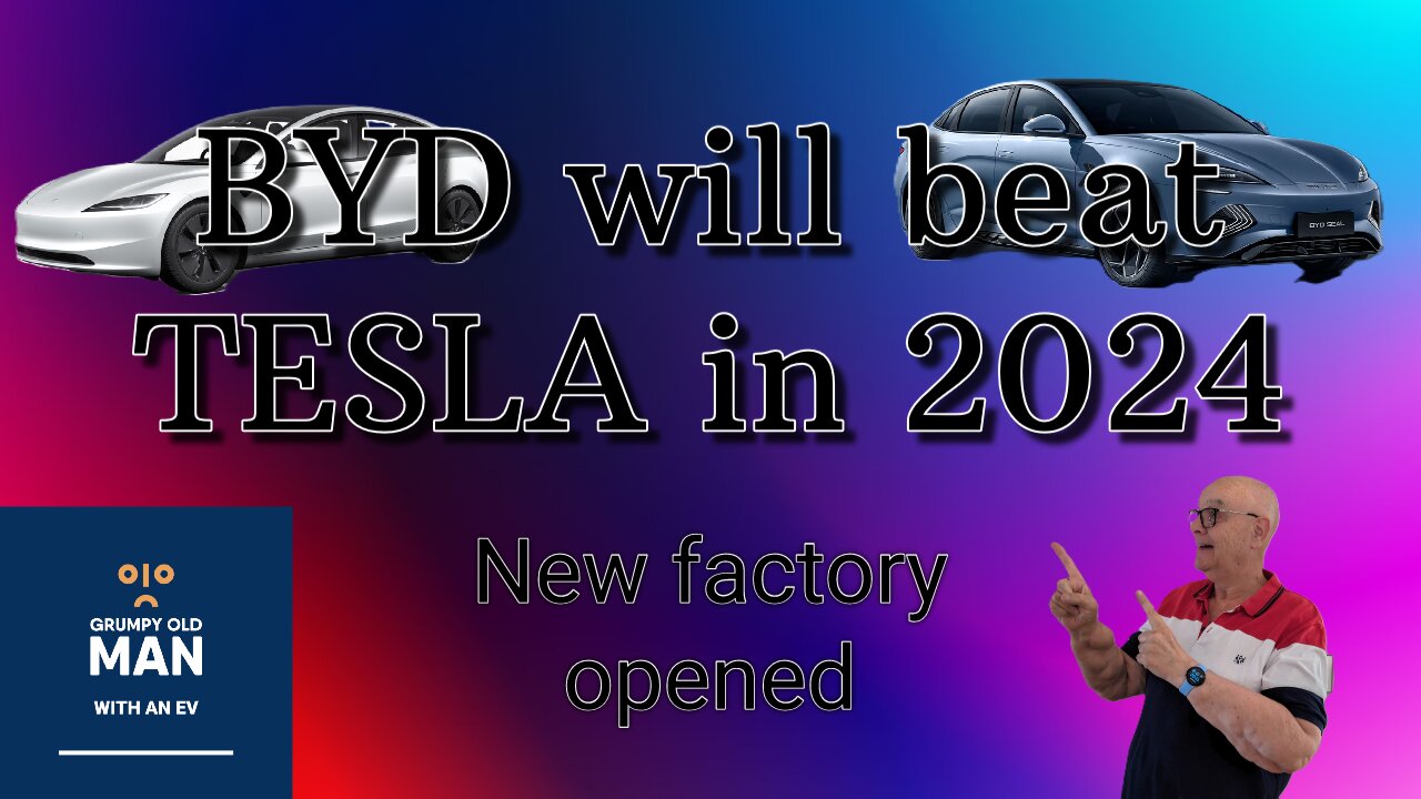 BYD to beat Tesla on BEV sales 2024