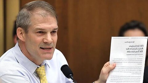 Jim Jordan Drops Bombshell: ‘Never Seen Anything Like This’