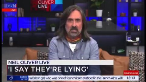 Neil Oliver... 'I Say They're Lying'...