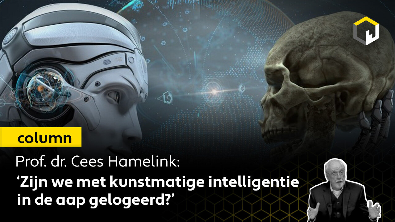 ‘Zijn we met kunstmatige intelligentie in de aap gelogeerd?’ – Prof. dr. Cees Hamelink