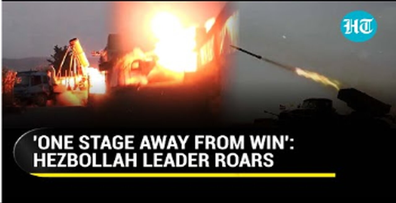 'Israel's Demise...': Hezbollah's Victory Roar As 'Deadliest' Fight With IDF Rages On | Watch