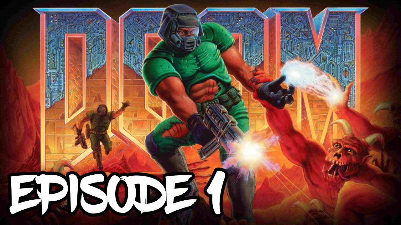 Doom (1993) Episode 1 - Knee Deep in the Dead Playthrough