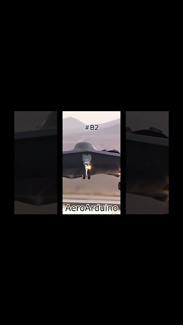 Huge Stealth Bomber #B2 Spirit Just Took Off #Aviation #Avgeeks #AeroArduino
