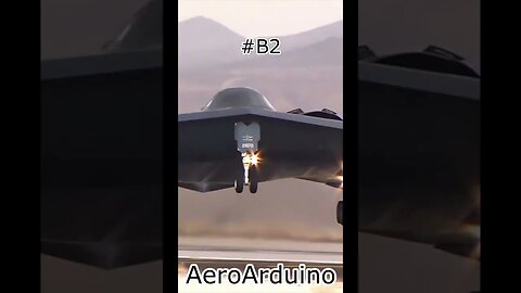 Huge Stealth Bomber #B2 Spirit Just Took Off #Aviation #Avgeeks #AeroArduino