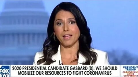 Tulsi Gabbard "It's WRONG For People To Say This Thing Is Coming Here And Going To KILL MILLIONS!"