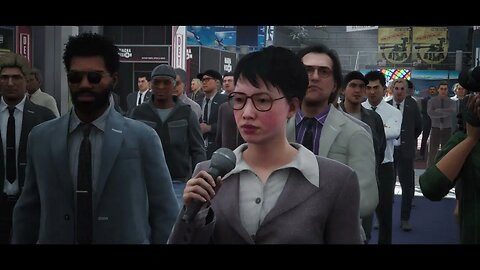 Robocop: Rogue City - Arms Race: "I Support John Mills" Podium Max Becker Cutscene and Secure Hall A