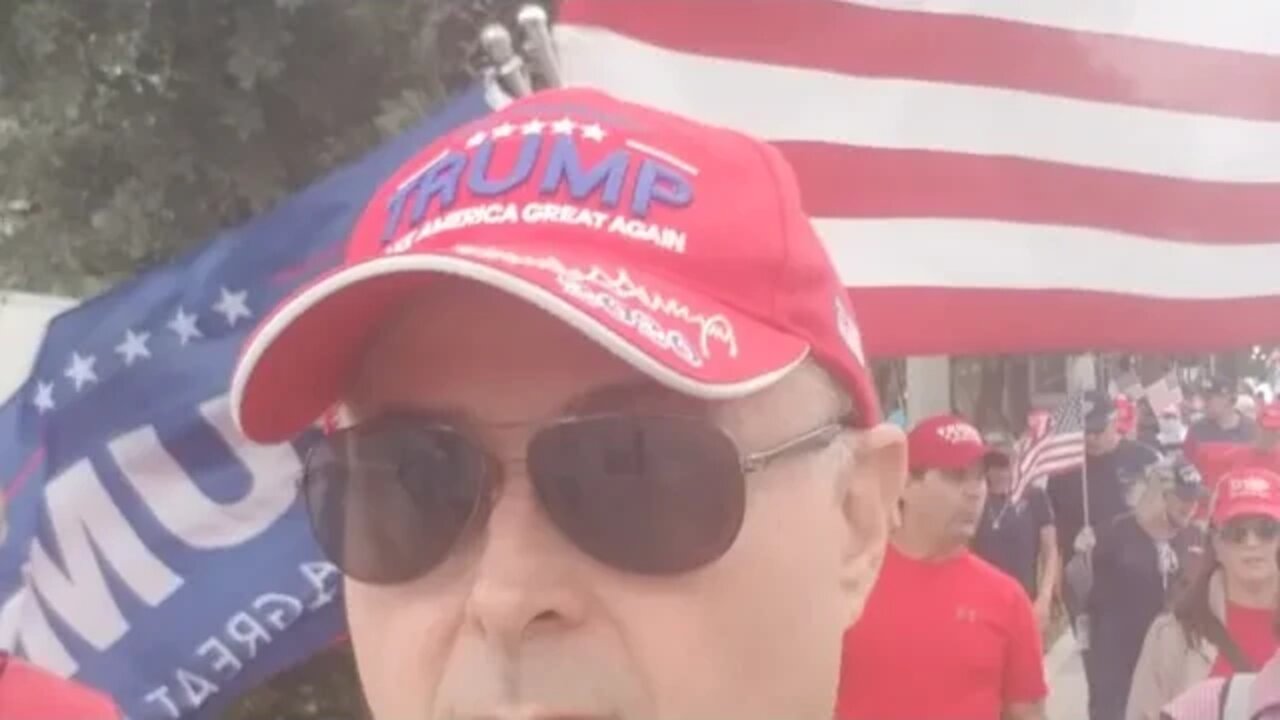 LIVE TRUMP RALLY DELRAY BEACH