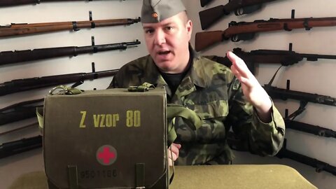 Czechoslovakian Vz.80 Medical Kits and East German 1" AK Sling at Mike's Militaria!