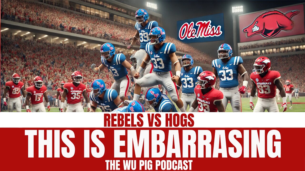 Ole Miss Destroys Arkansas Razorbacks 63-31 – Taylen Green Looks Bad