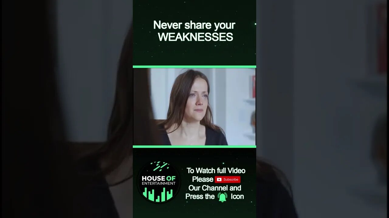 Never Share your Weaknesses to Anyone #Shorts