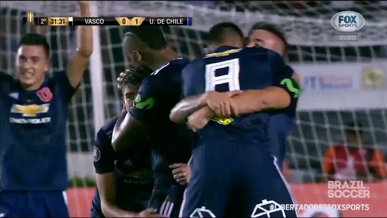 INCRÍVEIS Melhores Momentos do Jogo Vasco 0 x 1 Universidad de Chile Libertadores 13 03 2018