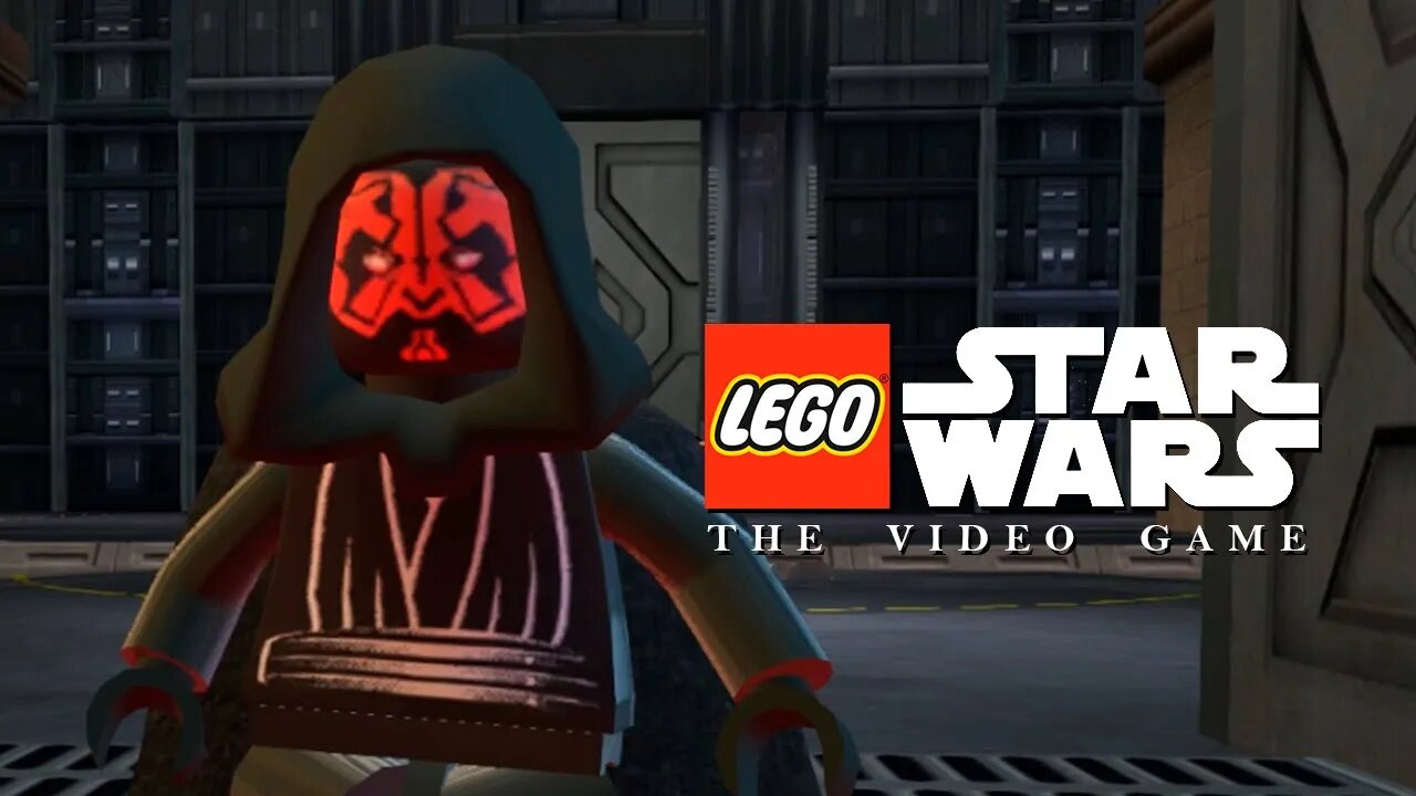 LEGO STAR WARS 1 (PS2) #6 - O final do Episódio 1! | Darth Maul (Traduzido em PT-BR)