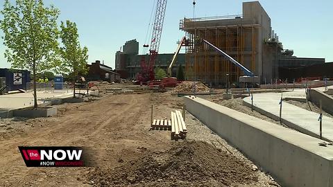 Titletown District construction on schedule