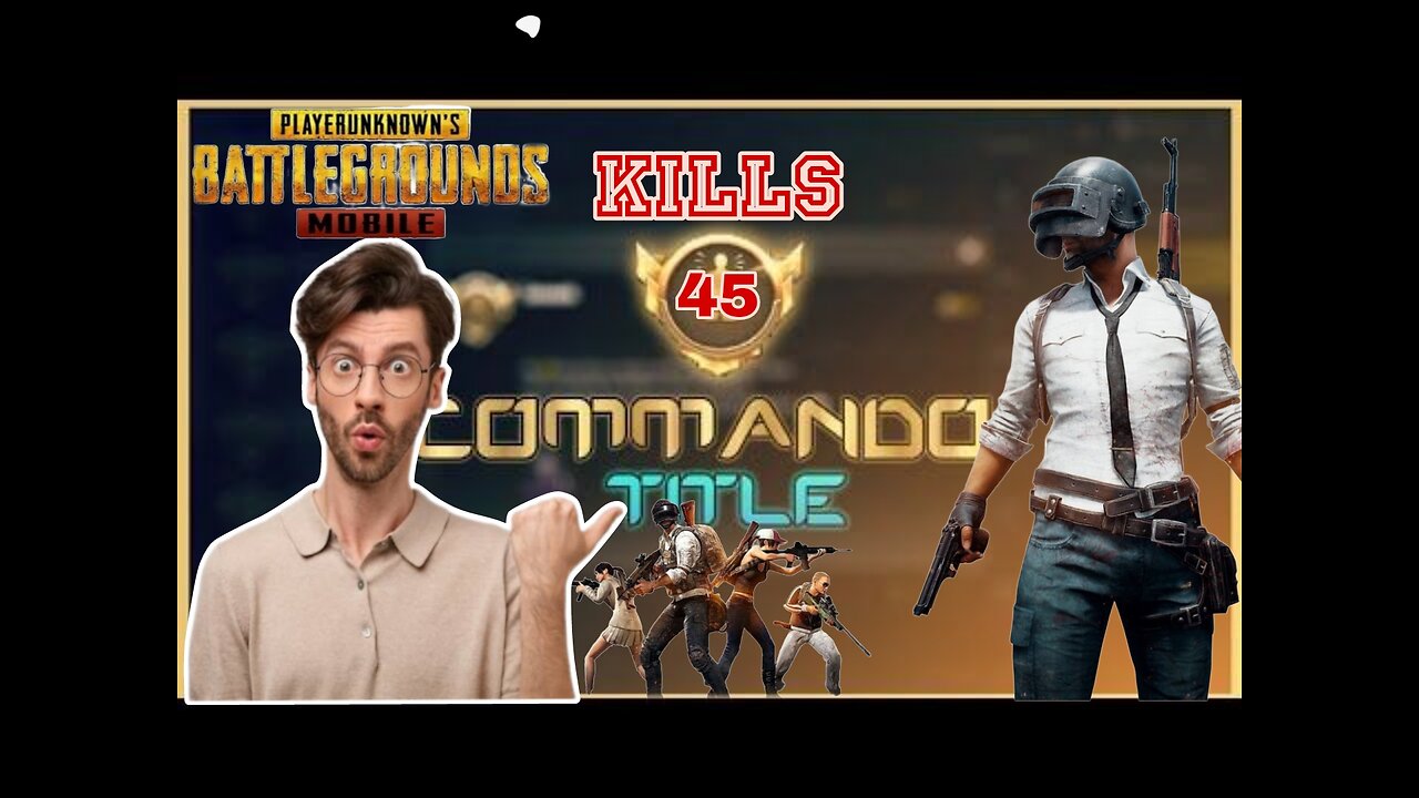 45 kills first time pubg mobile brand new tariqav 2024